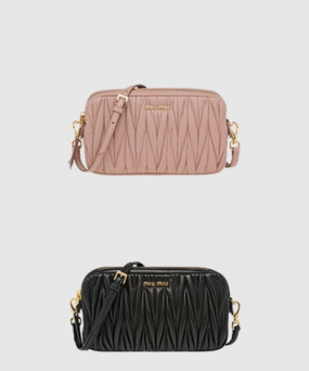 미우미우 마테라쎄 미니 크로스백 5BH539