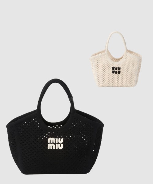 미우미우 위빙 숄더백 5BG281