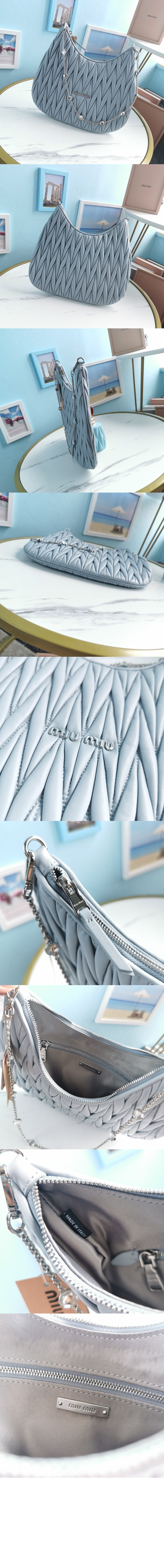 미우미우 마테라쎄 숄더백 5BC085