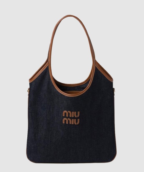 미우미우 데님 숄더백 5BG231