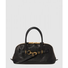 미우미우 아방뛰르 나파 가죽 탑 핸들백 5BB168