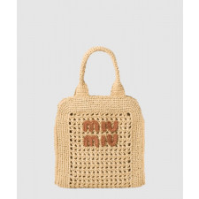 미우미우 패브릭 토트백 5BA283