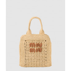 미우미우 패브릭 토트백 5BA283