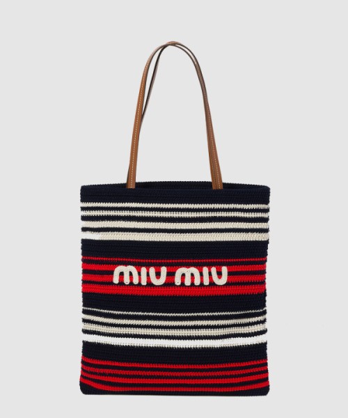 미우미우 코바늘 토트백 5BG248