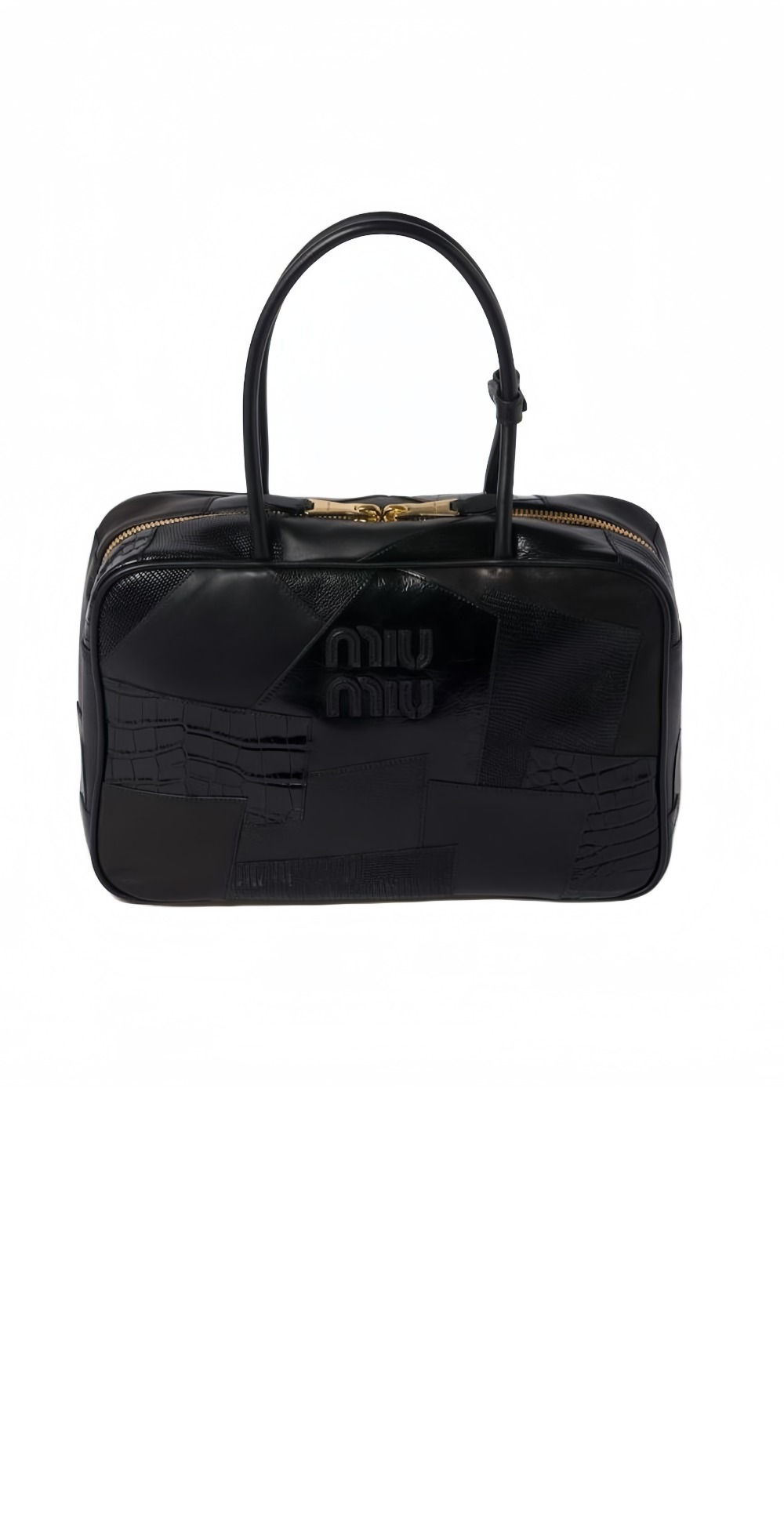 미우미우 레더 탑핸들백 5BB117