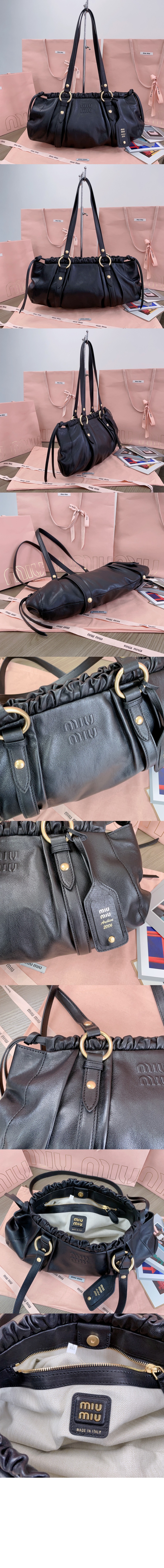 미우미우 나파 가죽백 5BG289