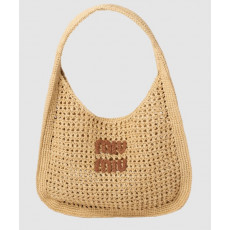 미우미우 우븐 패브릭 호보백 5BC116