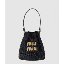 미우미우 우븐 패브릭 미니백 5ND016