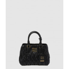 미우미우 마테라쎄 나파 가죽 핸드백 5BA259