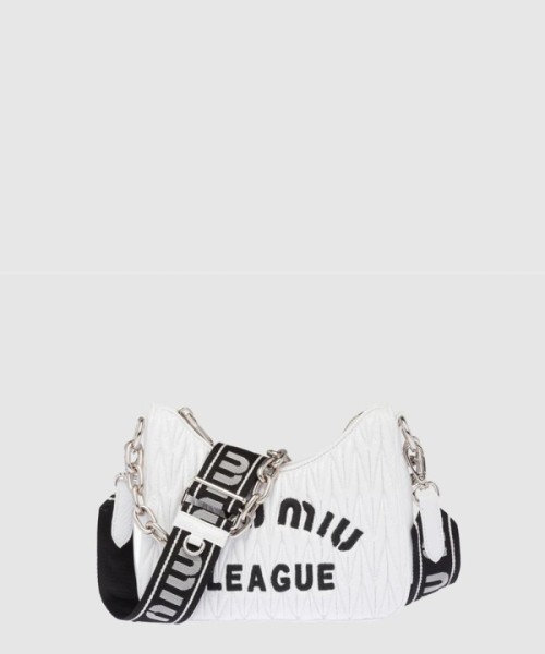 미우미우 마테라쎄 데님 숄더백 5BH211