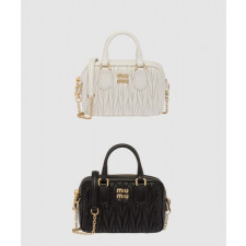 미우미우 아르카디 마테라쎄 나파 가죽 미니백 5BP077