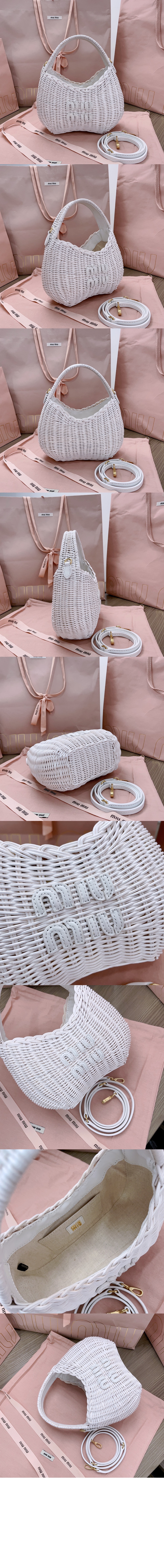 미우미우 완더 크로셰 호보백 5BC125