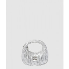 미우미우 완더 마테라쎄 나파 가죽 호보 미니백 5BP078