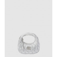 미우미우 완더 마테라쎄 나파 가죽 호보 미니백 5BP078