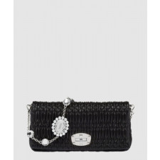 미우미우 아이코닉 크리스털 가죽백 5BD233