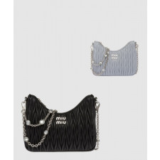 미우미우 마테라쎄 나파 가죽 숄더백 5BH211