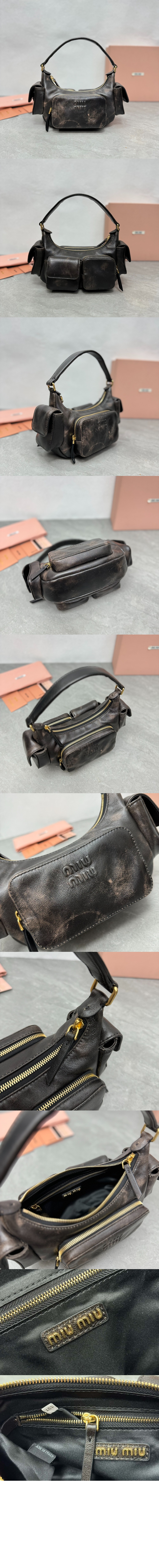 미우미우 나파 가죽 포켓백 5BC146