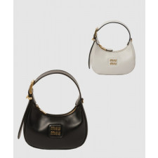 미우미우 가죽 호보백 5BP084