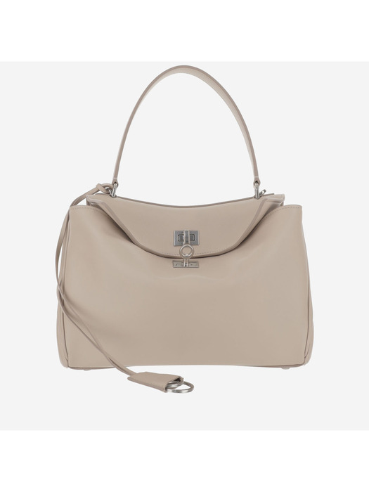 발렌시아가 여성 로데오 핸드백 스몰 아몬드