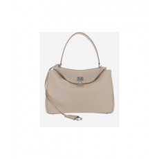 발렌시아가 여성 로데오 핸드백 스몰 아몬드