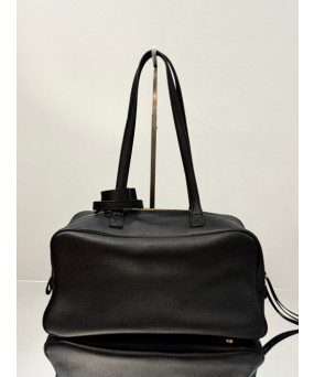 발렌시아가 캐리  볼링백 블랙