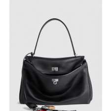 발렌시아가 로데오 미디엄 유즈드 이펙트 원 참 핸드백 789772