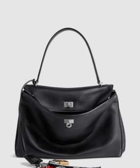 발렌시아가 로데오 미디엄 유즈드 이펙트 원 참 핸드백 789772