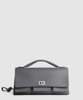 발렌시아가 벨 에어 스몰 클러치 온 스트랩 834943