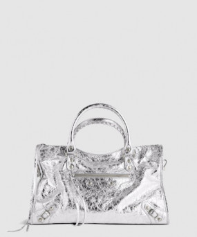 발렌시아가 르 시티 미디엄 메탈라이즈드백 797786