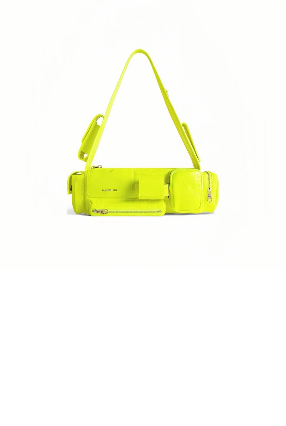 발렌시아가 슈퍼비지 XS 슬링백 762516