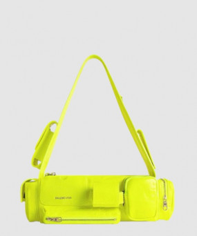 발렌시아가 슈퍼비지 XS 슬링백 762516