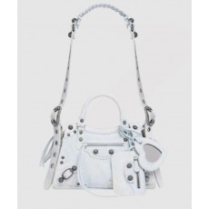 발렌시아가 워싱 데님 토트백 700940