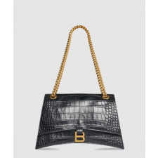 발렌시아가 크로커 엠보 체인백 716393