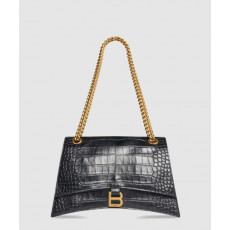 발렌시아가 크로커 엠보 체인백 716393