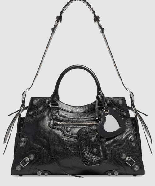 발렌시아가 네오 카골 시티 미듐 탑핸들백 700451