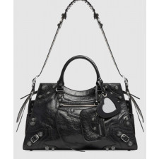 발렌시아가 네오 카골 시티 미듐 탑핸들백 700451