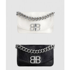 발렌시아가 BB 소프트 스몰 플랩백 748598