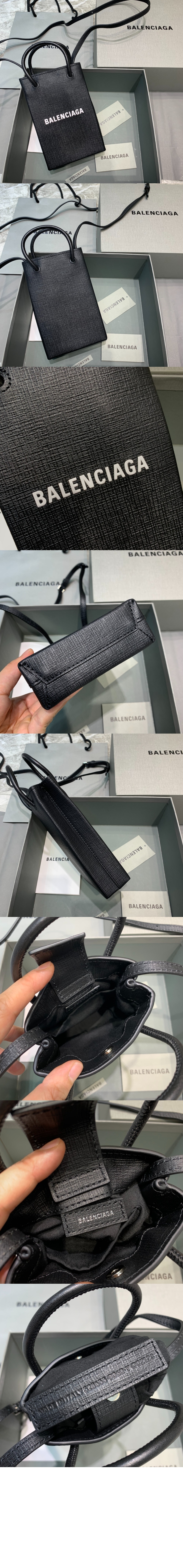 발렌시아가 폰 홀더백 593826