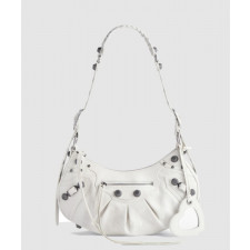 발렌시아가 스몰 숄더백 화이트 671307