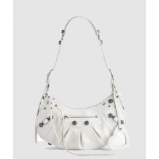 발렌시아가 스몰 숄더백 화이트 671307