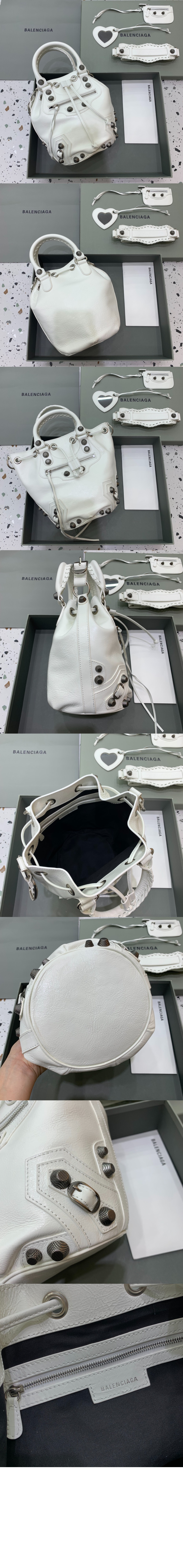 발렌시아가 르카골 스몰 버킷백 702432