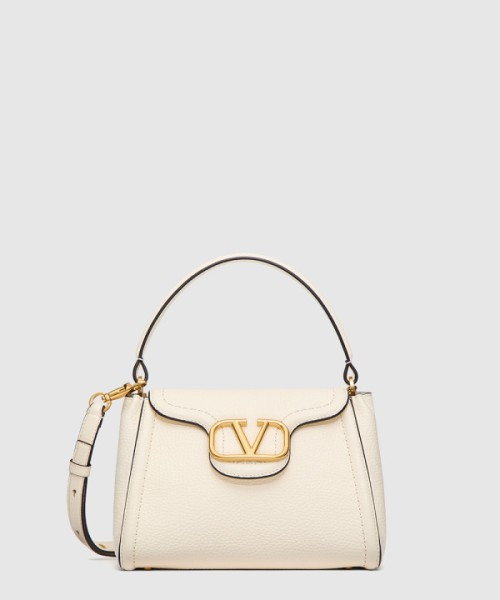 발렌티노 ALLTIME 스몰 그레인드 카프스킨백