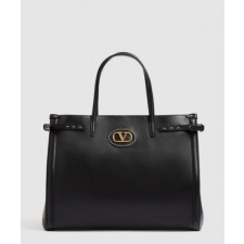 발렌티노 가라바니 앙티브 미디엄 카프스킨 쇼퍼백