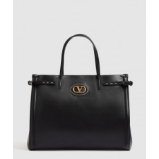 발렌티노 가라바니 앙티브 미디엄 카프스킨 쇼퍼백