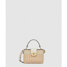 발렌티노 SIGNATURE 고리 버들 세공 케이스백