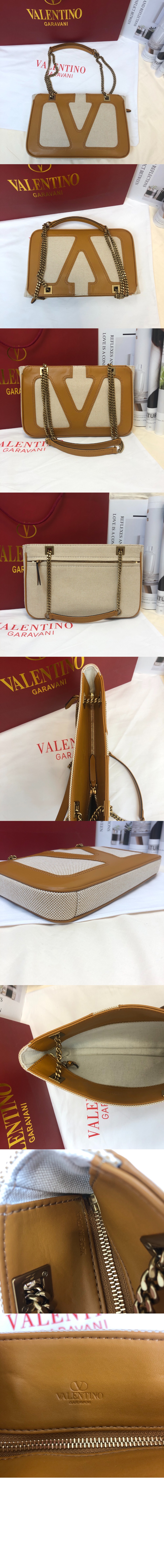 발렌티노 가라바니 비바 슈퍼스타 캔버스 스몰 쇼퍼백