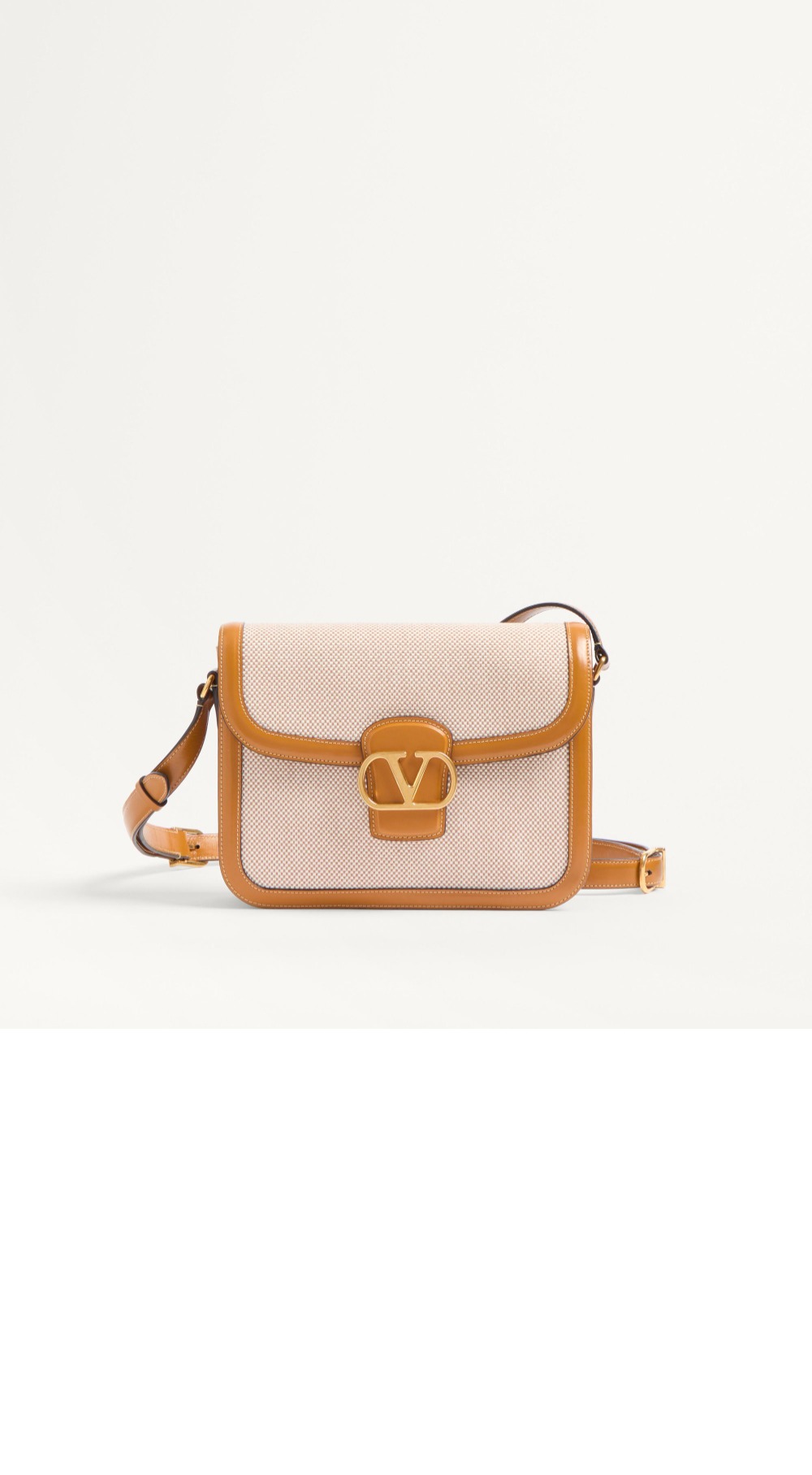 발렌티노 가라바니 9TO5 캔버스 숄더백