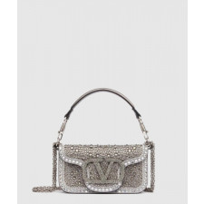 발렌티노 라인스톤 장식 스몰 발렌티노 가라바니 로코 숄더백