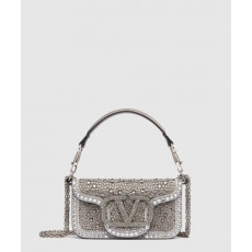 발렌티노 라인스톤 장식 스몰 발렌티노 가라바니 로코 숄더백