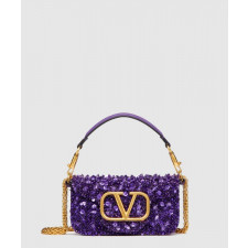 발렌티노 LOCÒ 3D 자수 스몰백